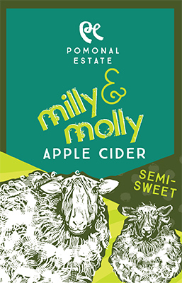 Apple Cider Semi Sweet label