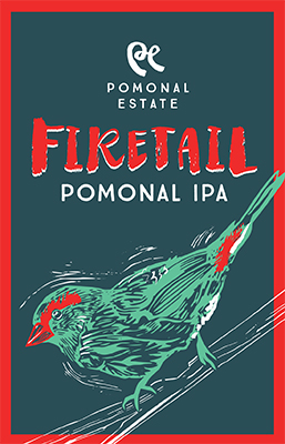 Pomonal IPA Beer label