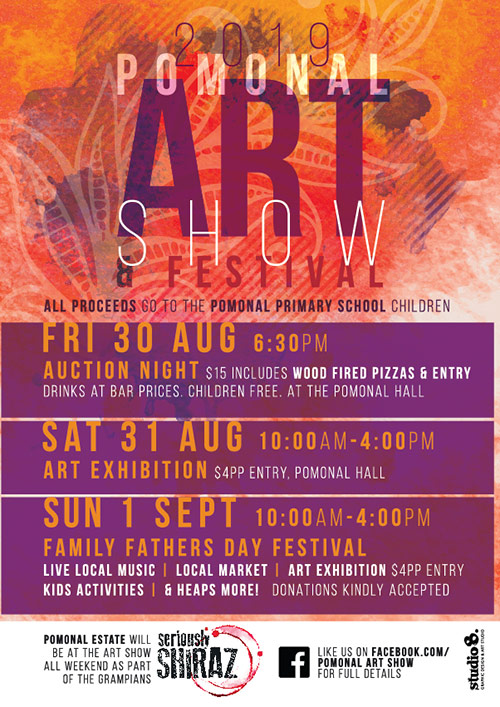 Poster: Pomonal Art Show 2019