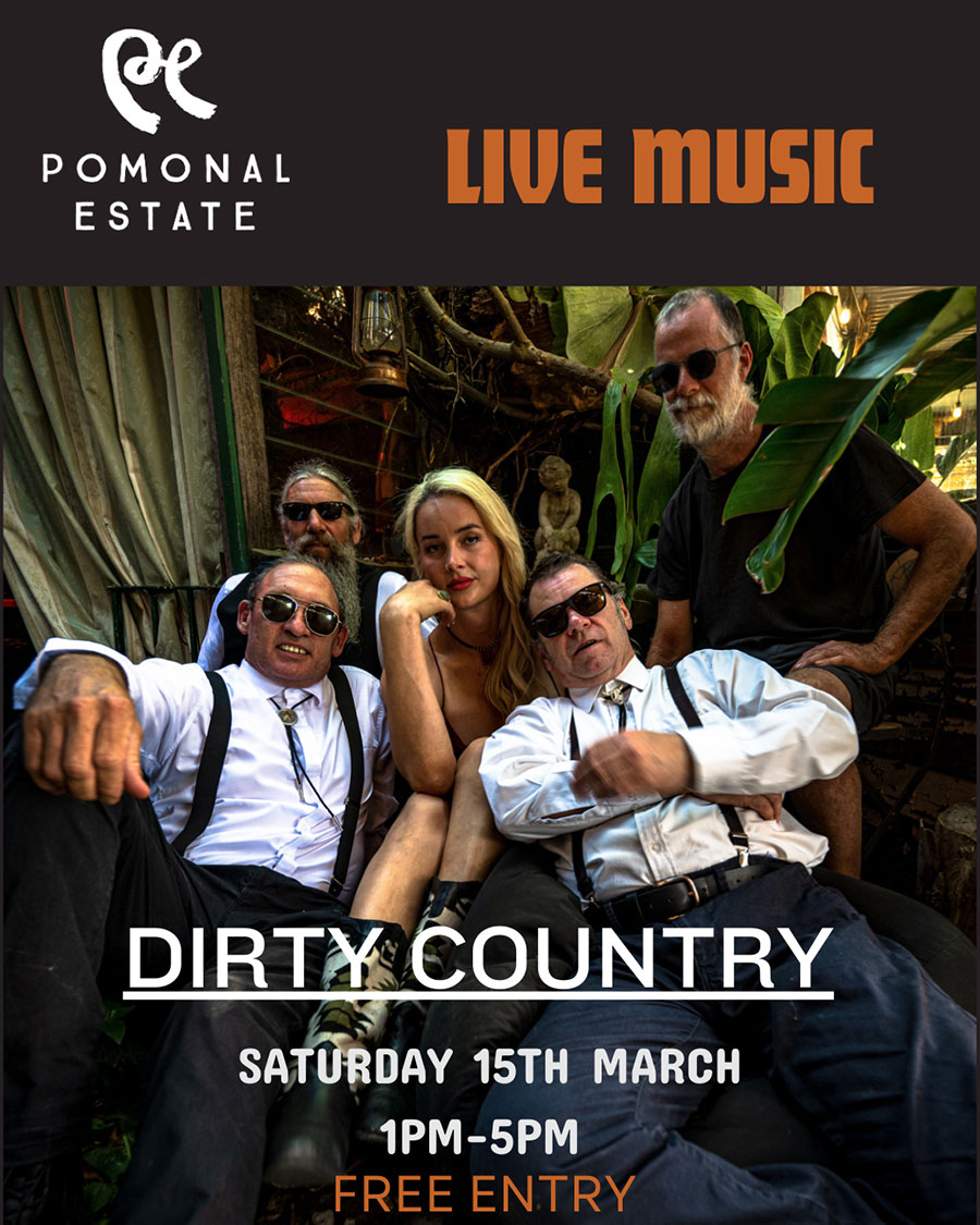 Dirty Country Band at Pomonal Estate